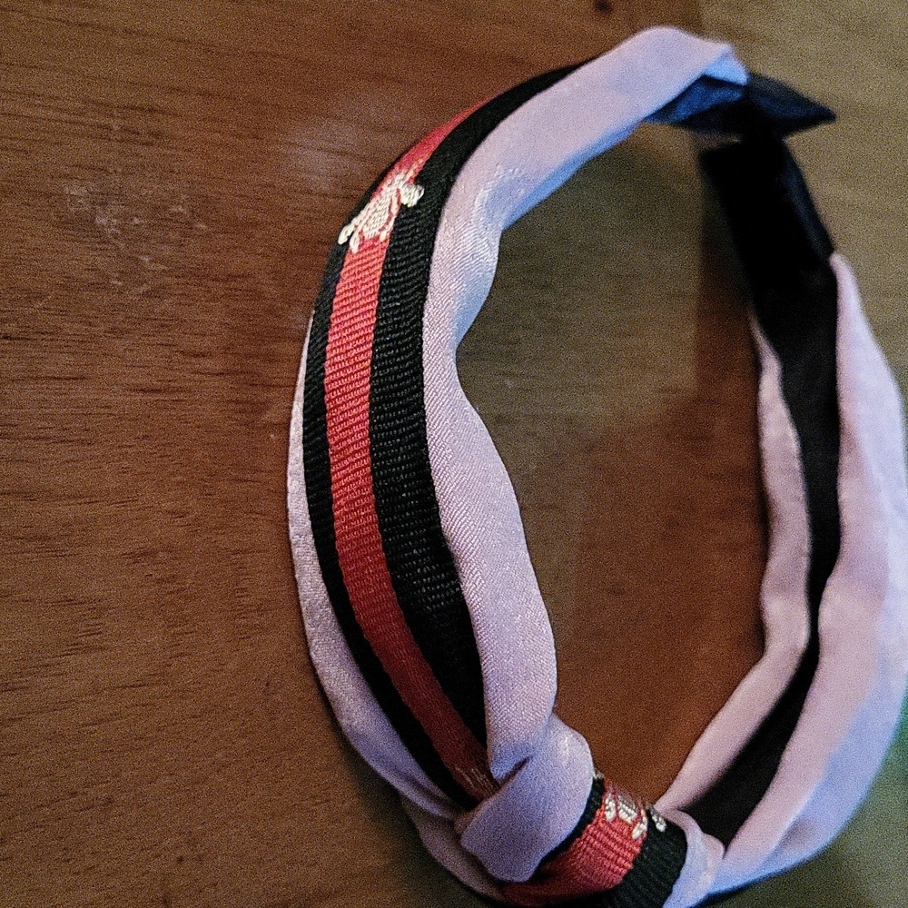 Pink And Red Headband